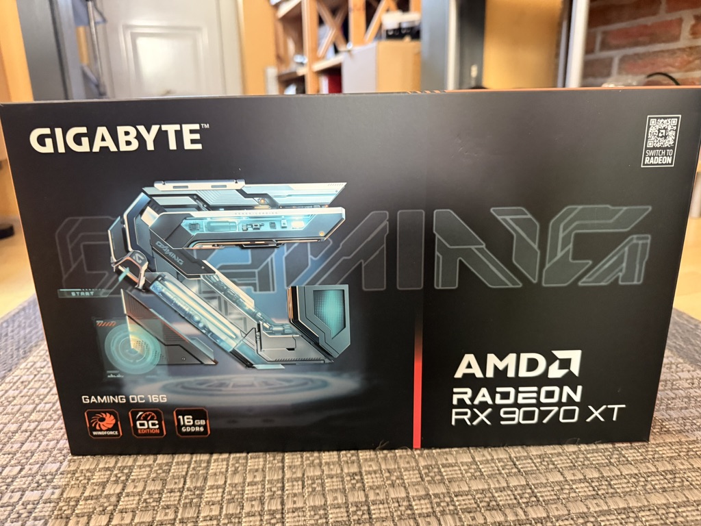 AMD Radeon RX 9070 XT aus der Wolfs Computer Werkstatt